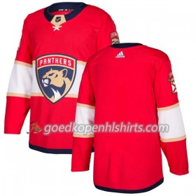 Florida Panthers Blank Adidas 2017-2018 Rood Authentic Shirt - Mannen